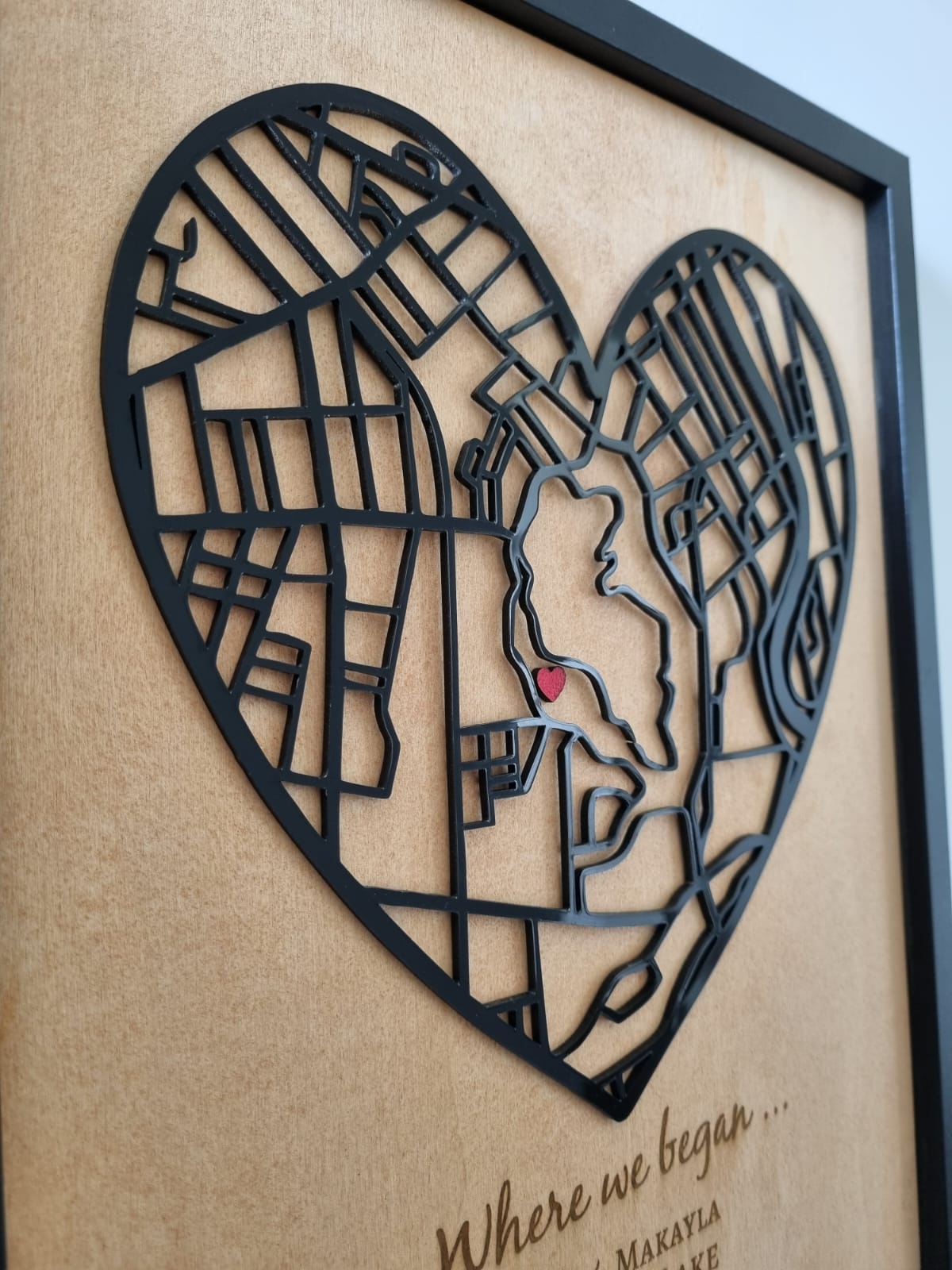 Where We Met Map