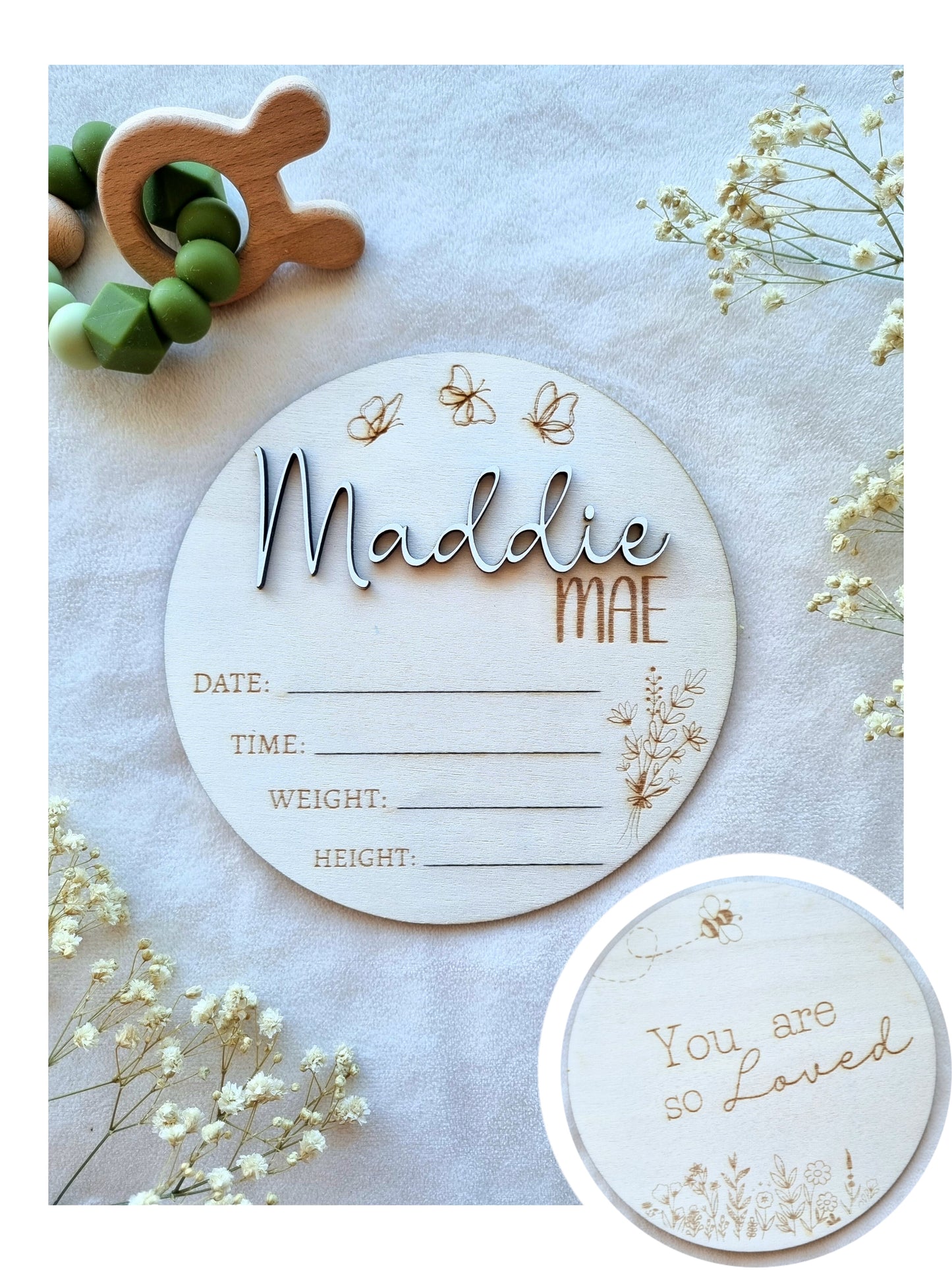 Baby Announcement Card