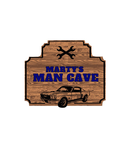 Custom Man Cave Signs