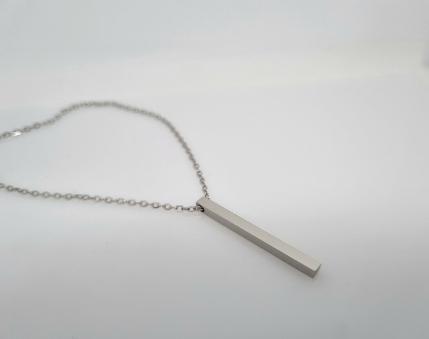 Engraved Pendant Necklace