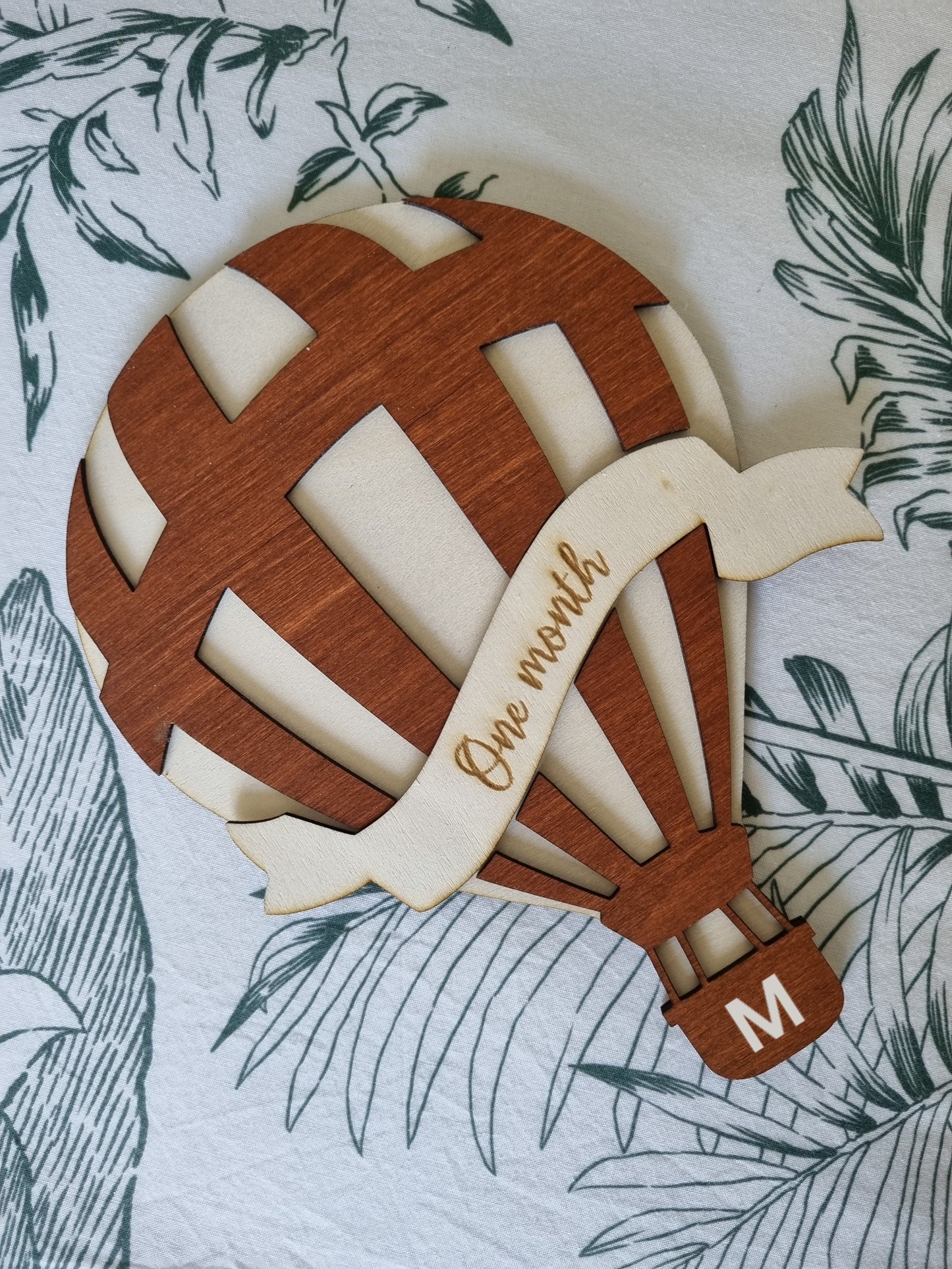Hot Air Balloon Milestone Cards