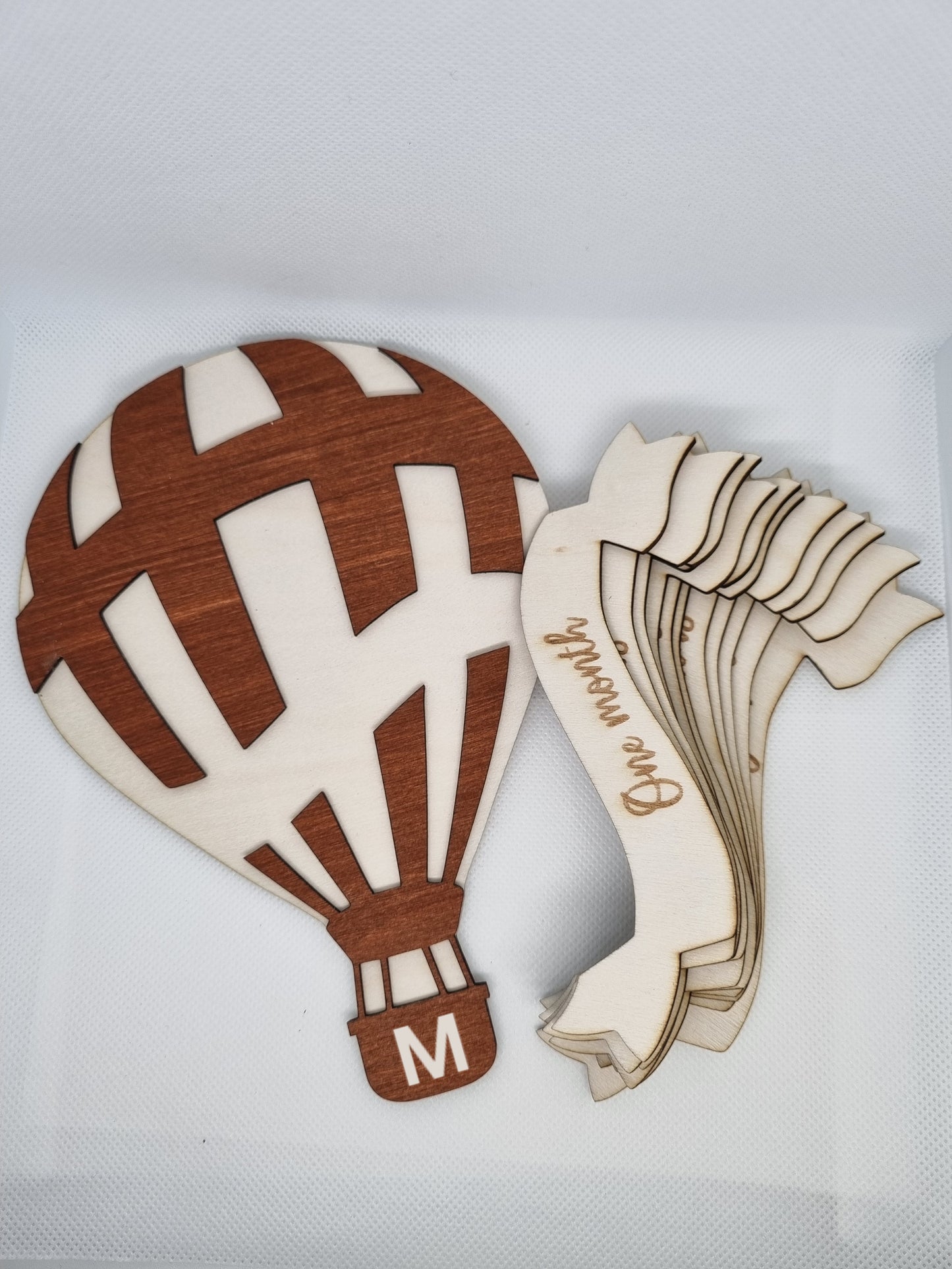 Hot Air Balloon Milestone Cards