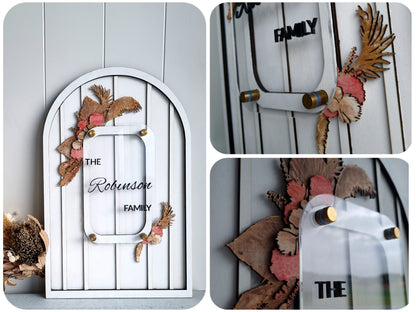 Fully Customised Family Name Sign