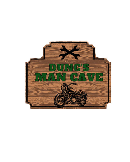 Custom Man Cave Signs