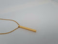 Engraved Pendant Necklace